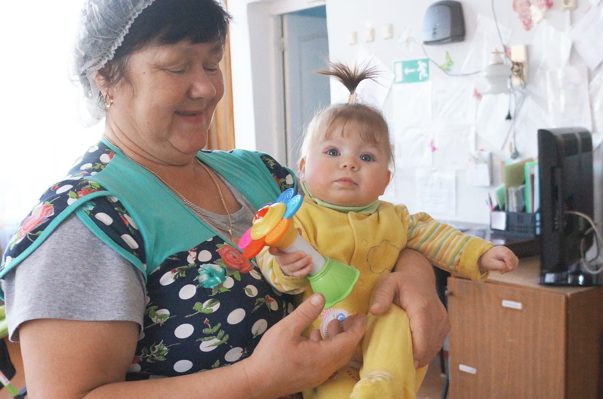 Передали помощь в Дом ребенка г.Маркс