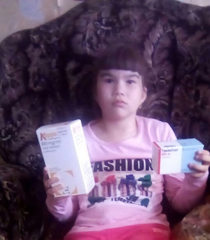 Помогли маленькой Юлии